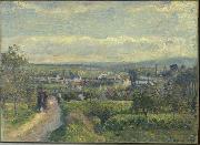 Camille Pissarro, Vue de Saint-Ouen-l Aumone